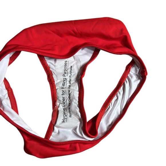 Coral by the Sea Red Bikini Bottom NWT  REG 85$ - Picture 10 of 10